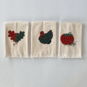R.A. Briggs Vintage Autumn Towels Set of Three